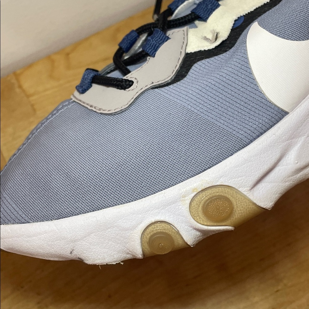 Nike React Element 55 Sneakers in Grey, White, Navy - Picture 13 of 16